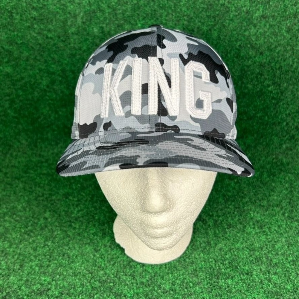 G/Fore KING Camo Snapback Hat Waterfall Resort Alaska Embroidery Cap Golf‎